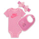 Nike Βρεφικό σετ Girls Bodysuit Set 3 pcs Nike Βρεφικό σετ Girls Bodysuit Set 3 pcs